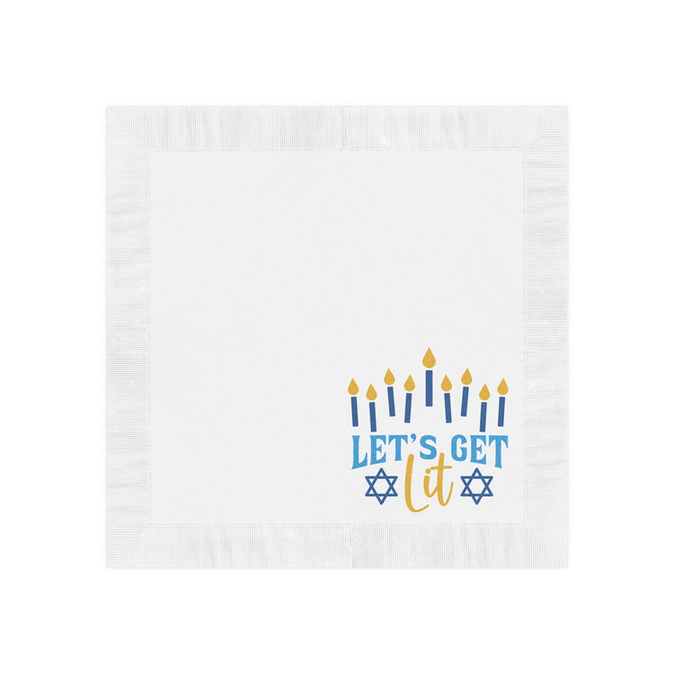 Let's Get Lit Napkins - Fandom-Made