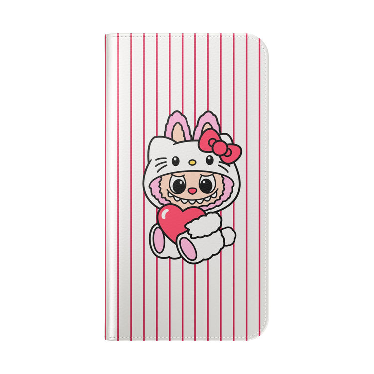 Bubu Kitty Flip Case - Fandom-Made