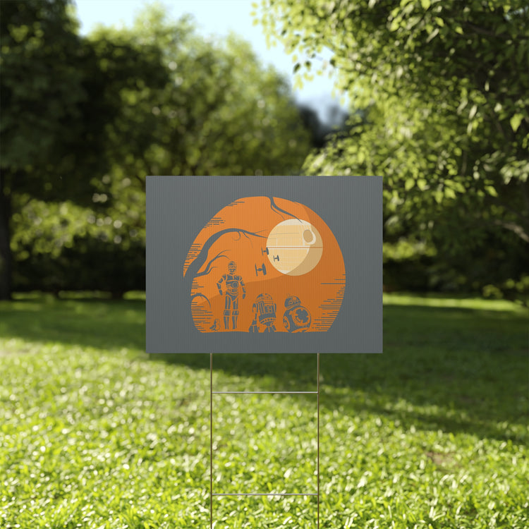 Droids Halloween Yard Sign - Fandom-Made