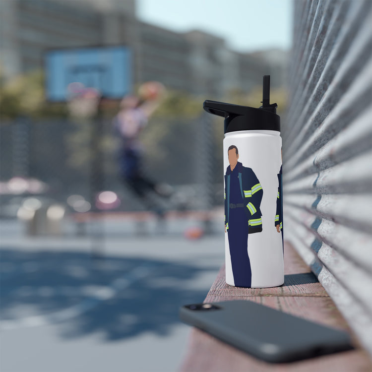 Evan Buckley Water Bottle - Fandom-Made