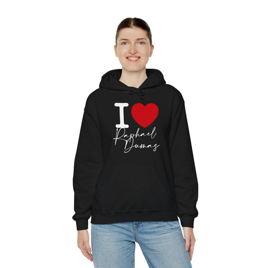 I Love Raphaël Dumas Hoodie - Fandom-Made