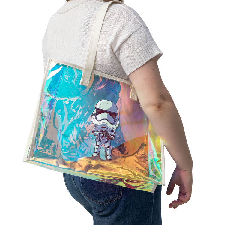 Stormtrooper Holographic Tote Bag - Fandom-Made