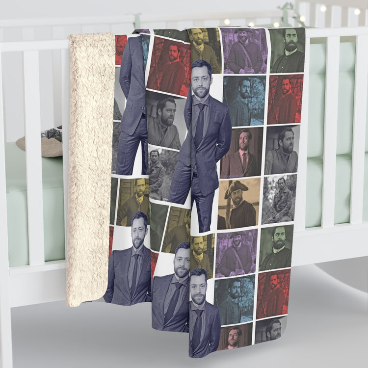 Roger MacKenzie Eras Tour Sherpa Fleece Blanket - Fandom-Made