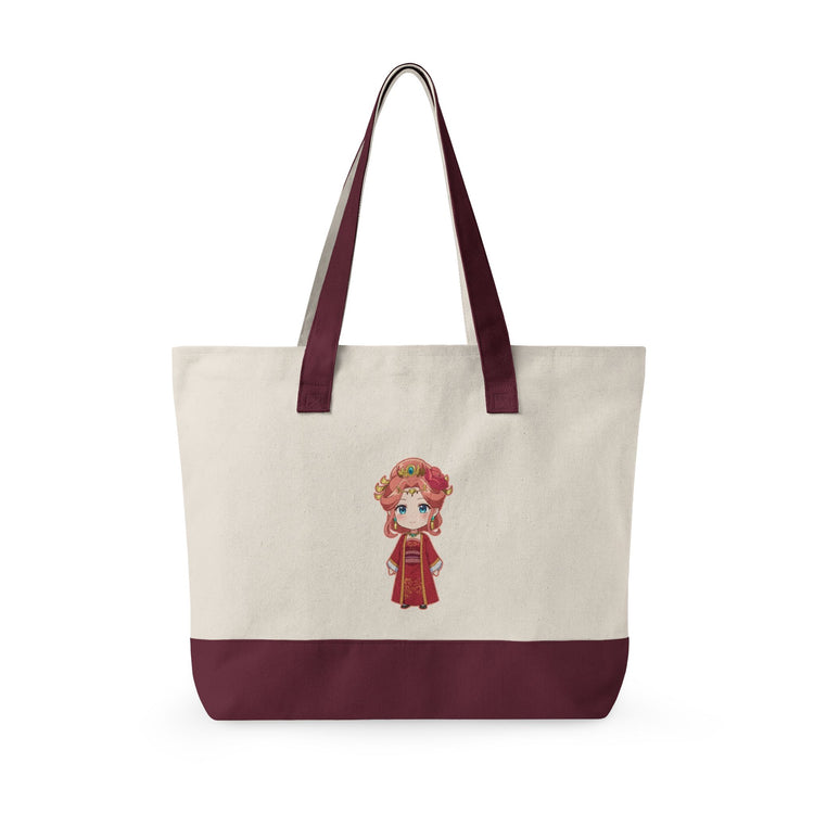 Lady Gyokuyō Zippered Canvas Tote - Fandom-Made