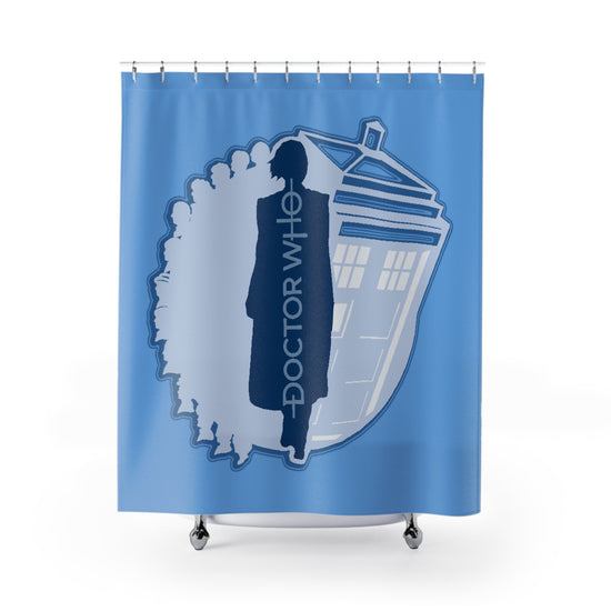 The Thirteenth Doctor Shower Curtain - Fandom-Made