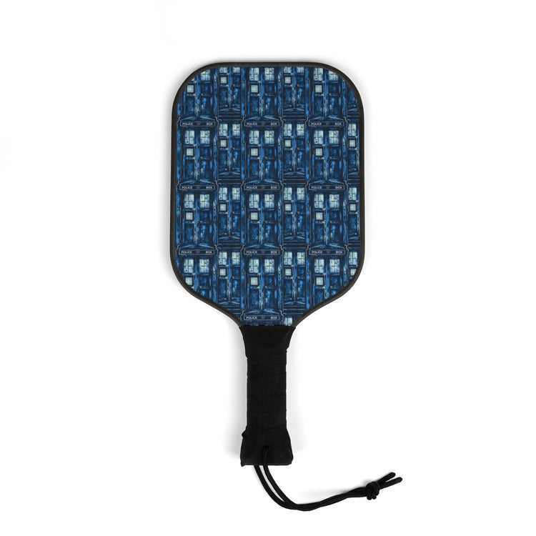 Tardis All-Over Print Pickleball Kit - Fandom-Made