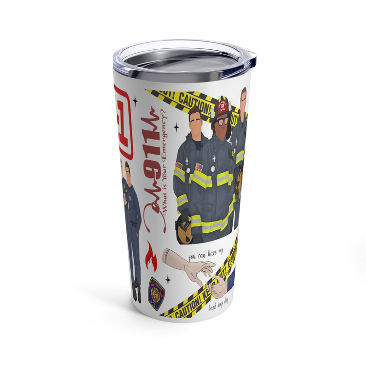 9-1-1 What's Your Emergency Tumbler - Fandom-Made