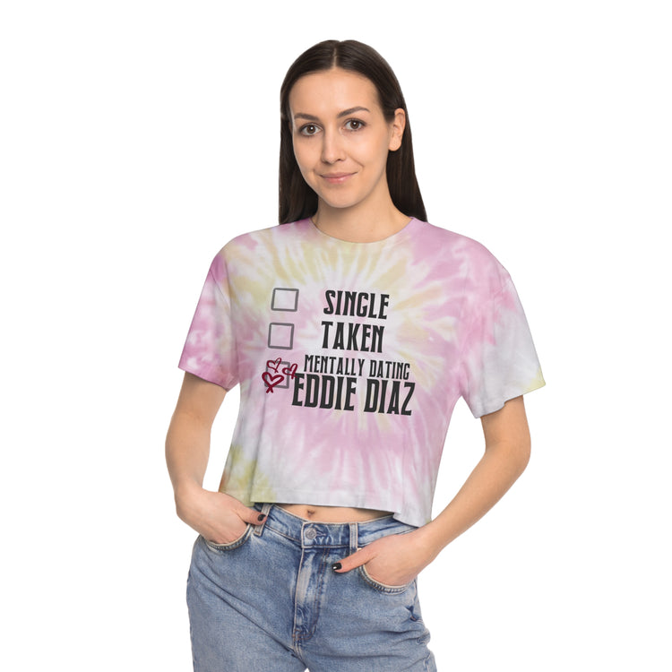 Mentally Dating Eddie Diaz Crop Tee - Fandom-Made