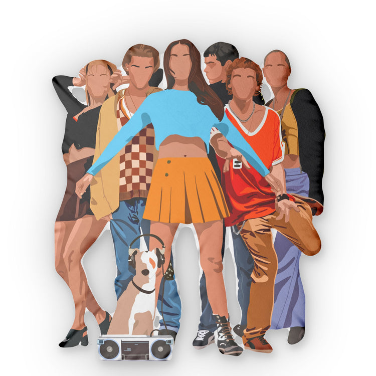 Empire Records Group Pillow - Fandom-Made