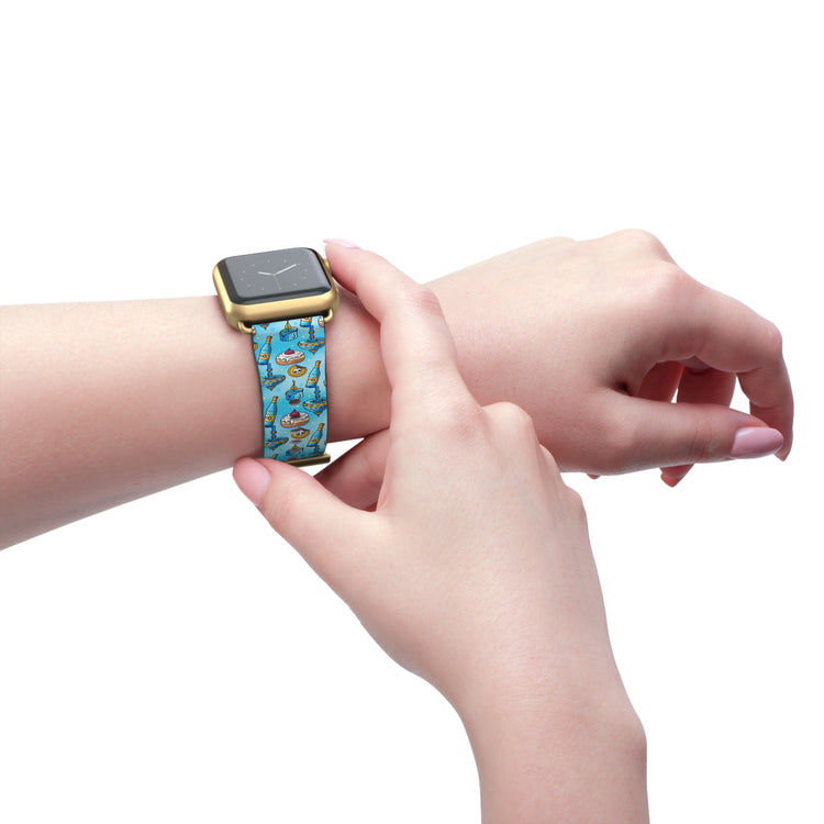 Hanukkah Watch Band - Fandom-Made