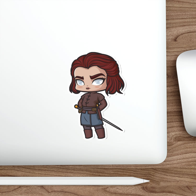 A Girl Die-Cut Sticker - Fandom-Made