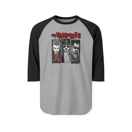 The Vampires 3/4 Raglan Shirt - Fandom-Made