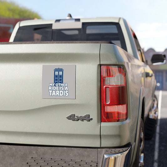 My Other Ride Is a Tardis Car Magnet - Fandom-Made
