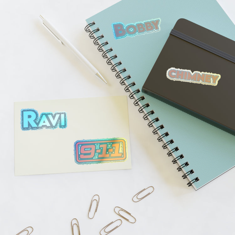 9-1-1 Names Set 2 Sticker Sheet - Fandom-Made