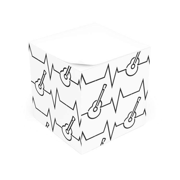 My Heart Beats For Guitarists Note Cube - Fandom-Made