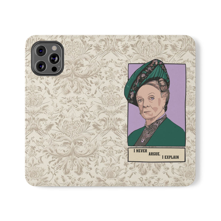 I Never Argue Flip Case - Fandom-Made
