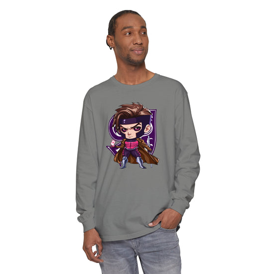 Gambit Long Sleeve T-Shirt - Fandom-Made