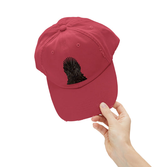 The Iron Throne Distressed Cap - Fandom-Made