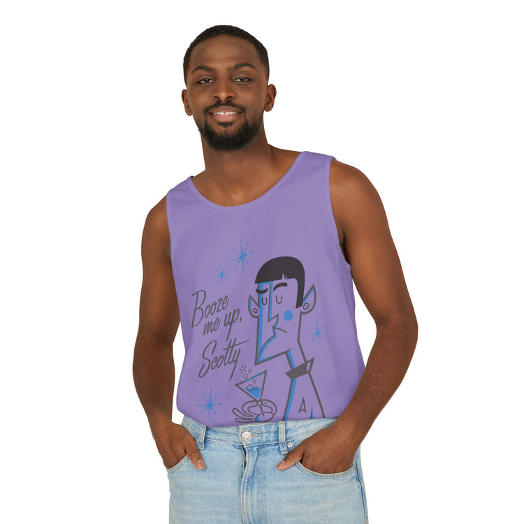 Booze Me Up Scotty Tank Top - Fandom-Made