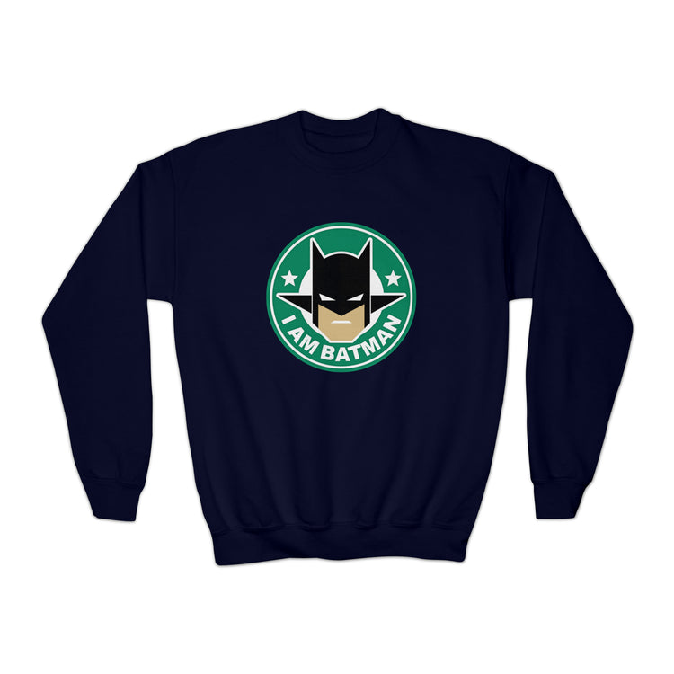 I Am Batman Youth Sweatshirt - Fandom-Made