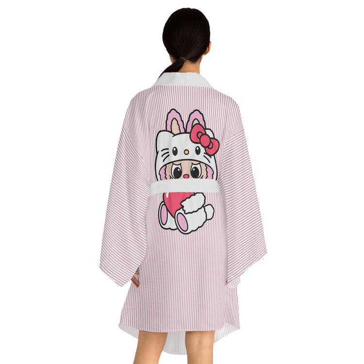 Bubu Kitty Kimono Robe