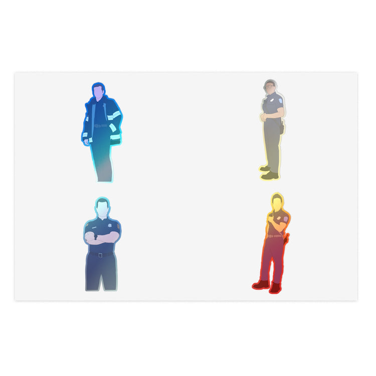 9-1-1 Sticker Sheet - Fandom-Made