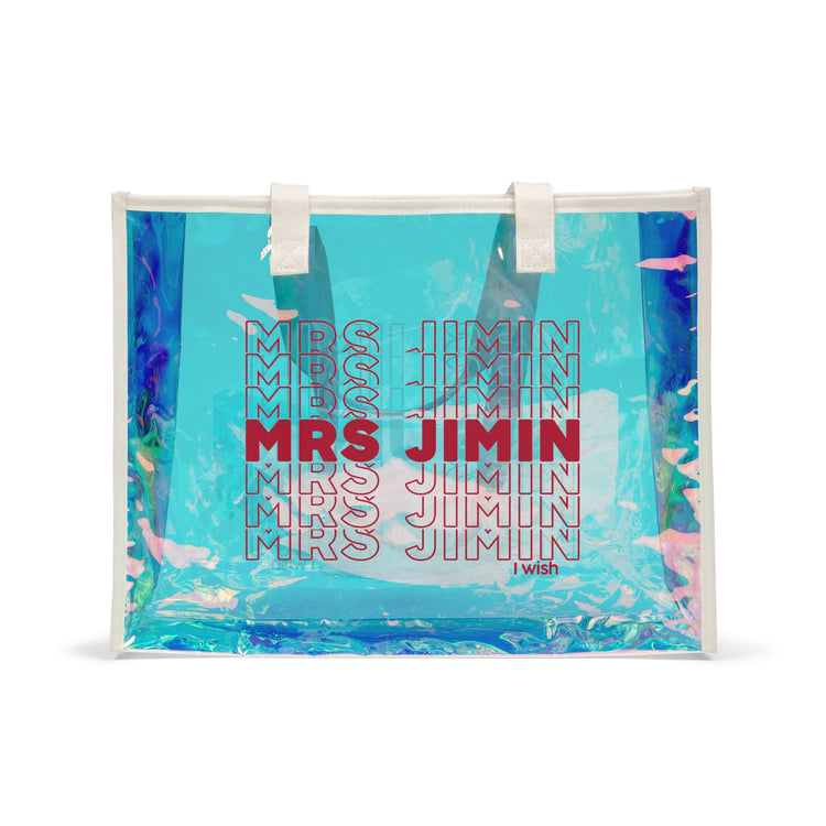 Mrs. Jimin Holographic Tote Bag