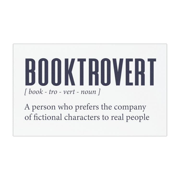 Booktrovert Car Magnets - Fandom-Made