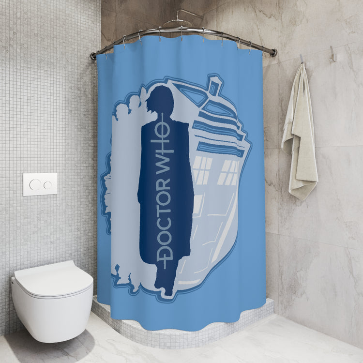 The Thirteenth Doctor Shower Curtain - Fandom-Made