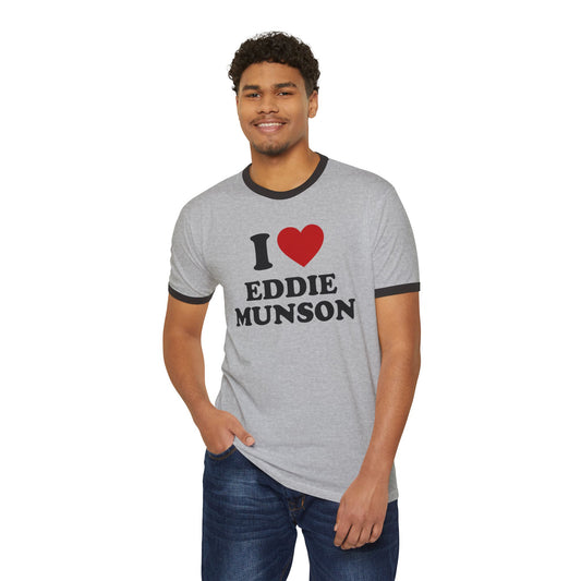 I Love Eddie Munson T-Shirt - Fandom-Made