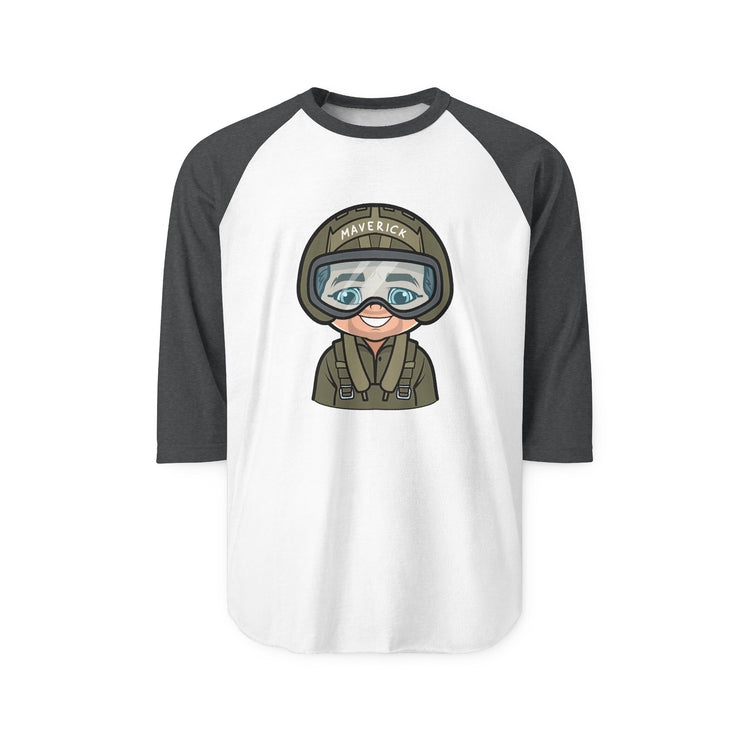 Maverick 3/4 Raglan Shirt - Fandom-Made