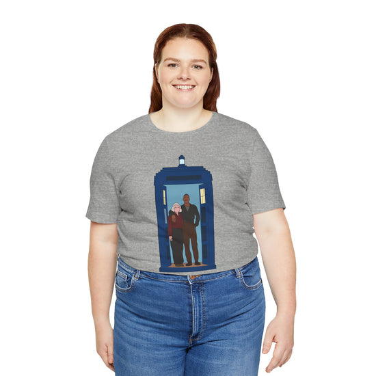 The Fifteenth Doctor and Ruby T-Shirt - Fandom-Made