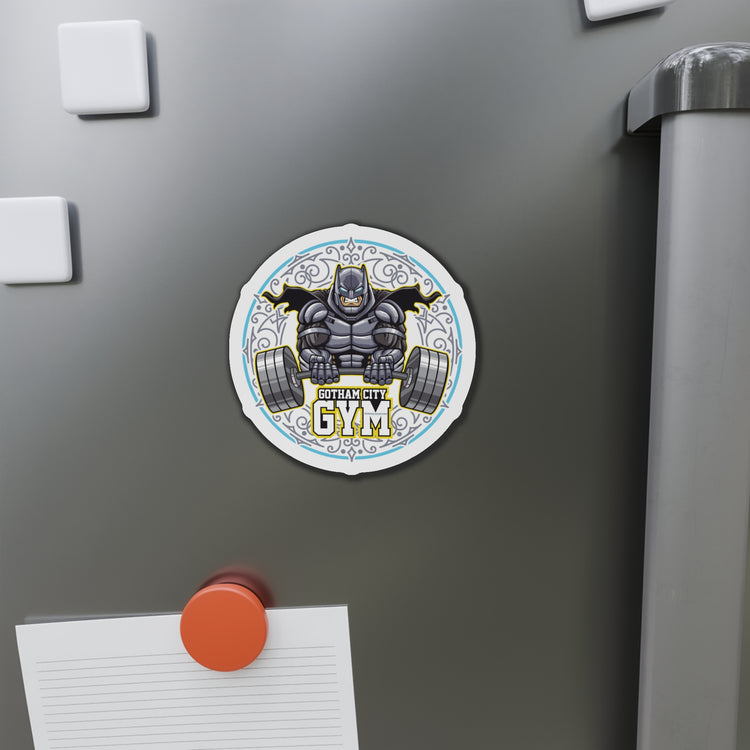 Gotham City Gym Die-Cut Magnet - Fandom-Made