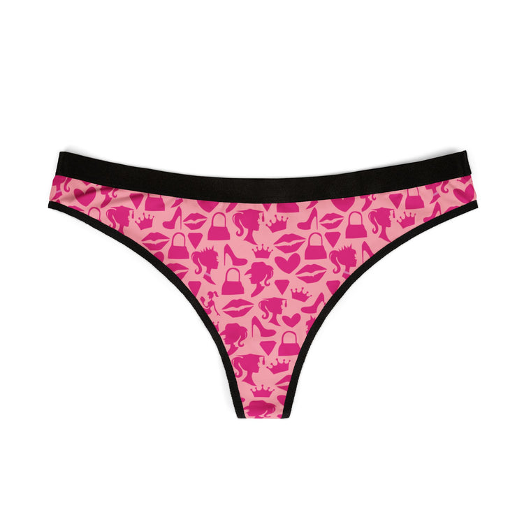 Girlie Doll Women's Thongs - Fandom-Made