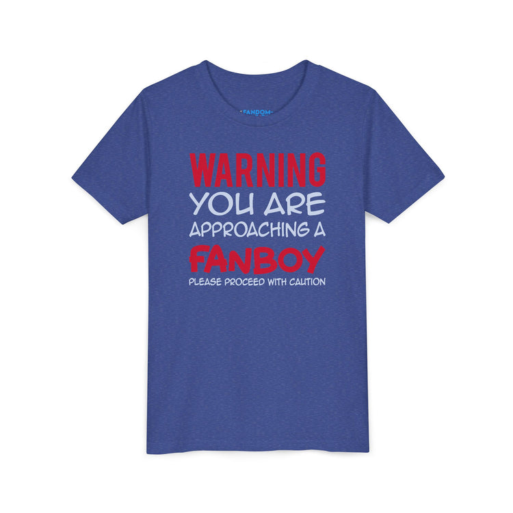 Warning Fanboy Youth Tee - Fandom-Made