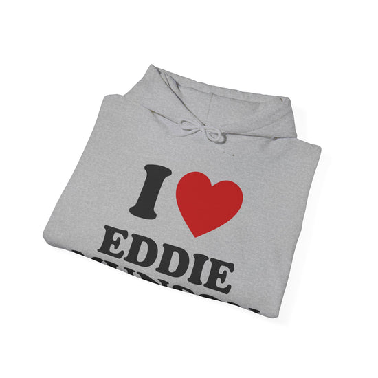 I Love Eddie Munson Hoodie - Fandom-Made