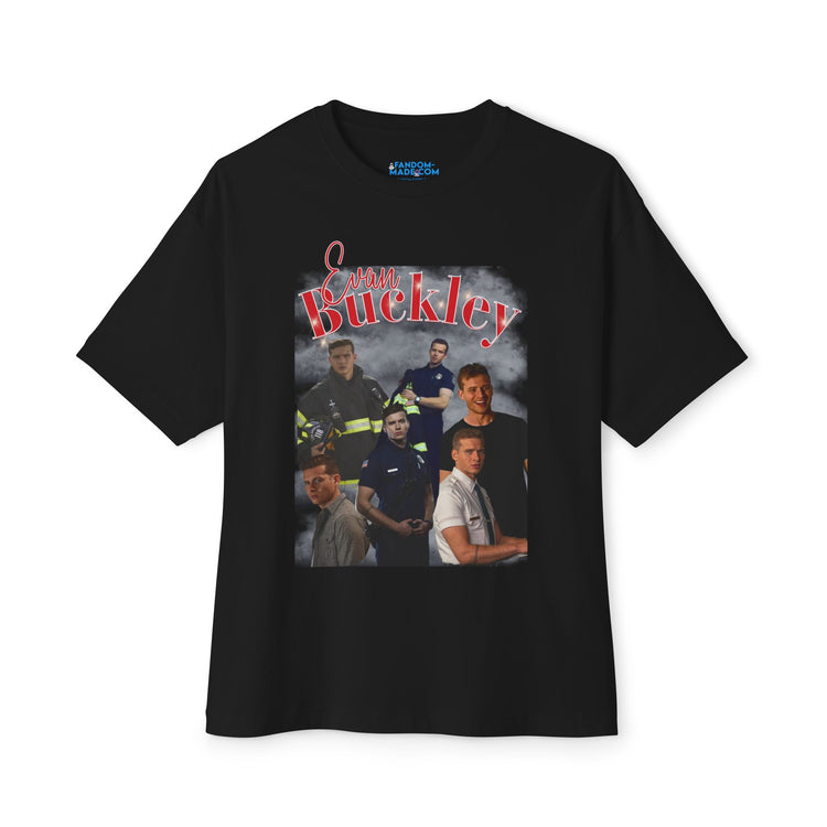 Evan Buckley Unisex Oversized Boxy Tee