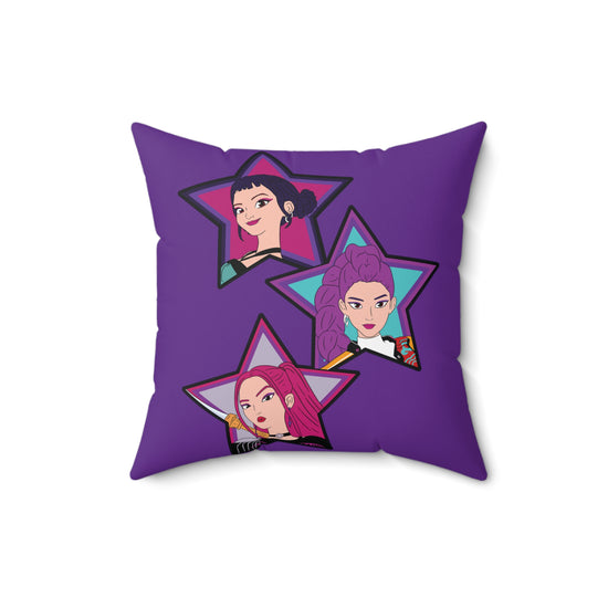 Rumi Square Pillow - Fandom-Made