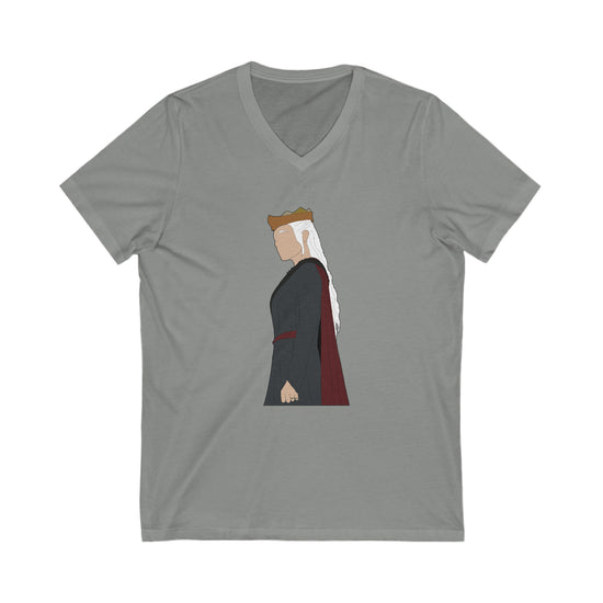 Princess Rhaenyra Targaryen V-Neck Tee - Fandom-Made