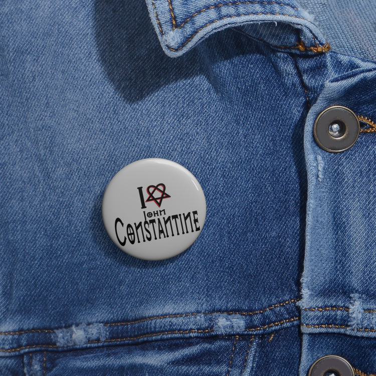 I Love John Constantine Pin - Fandom-Made