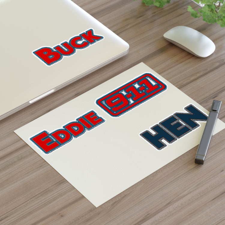 9-1-1 Names Sticker Sheet - Fandom-Made