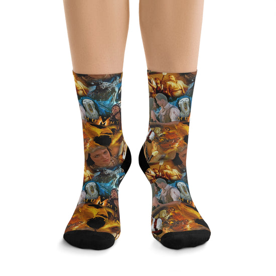 The Mummy All Over Print Recycled Socks - Fandom-Made