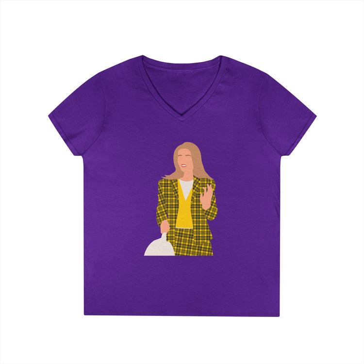 Cher Horowitz V-Neck Tee - Fandom-Made
