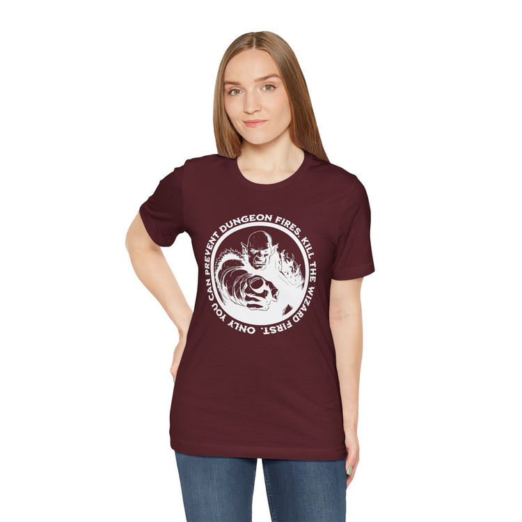 Prevent Dungeon Fires T-Shirt - Fandom-Made