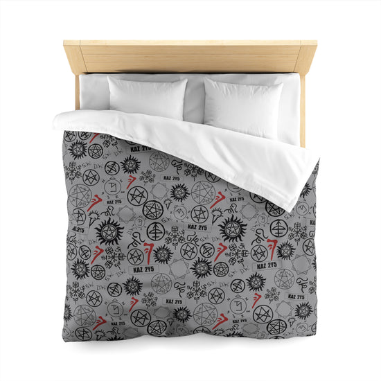 Supernatural Symbols Duvet Cover - Fandom-Made