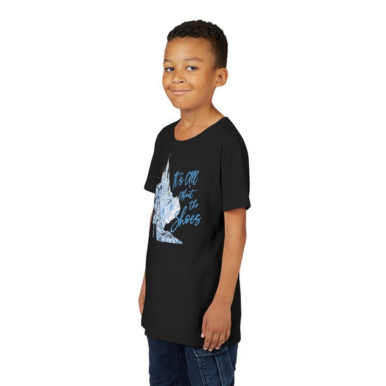 It's All About The Shoes Youth Tee - Fandom-Made
