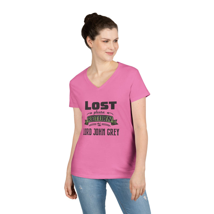 Lost Return To... Lord John Grey V-Neck Tee - Fandom-Made