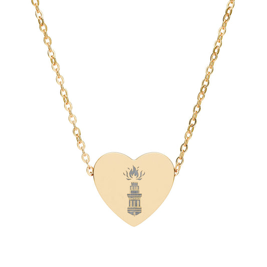 House Hightower Sigil Heart Necklace - Fandom-Made