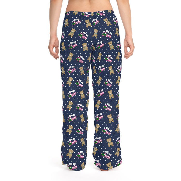 Choo Choos And Teddy Bears Women's Pajama Pants