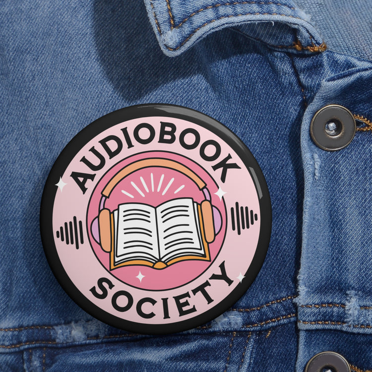 Audiobook Society Pin - Fandom-Made